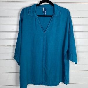 Ischiko Linen Blend Tunic Size 1 (US 6/8)